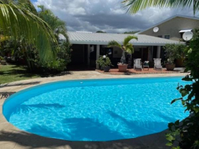 Villa Les Palmiers piscine & vue